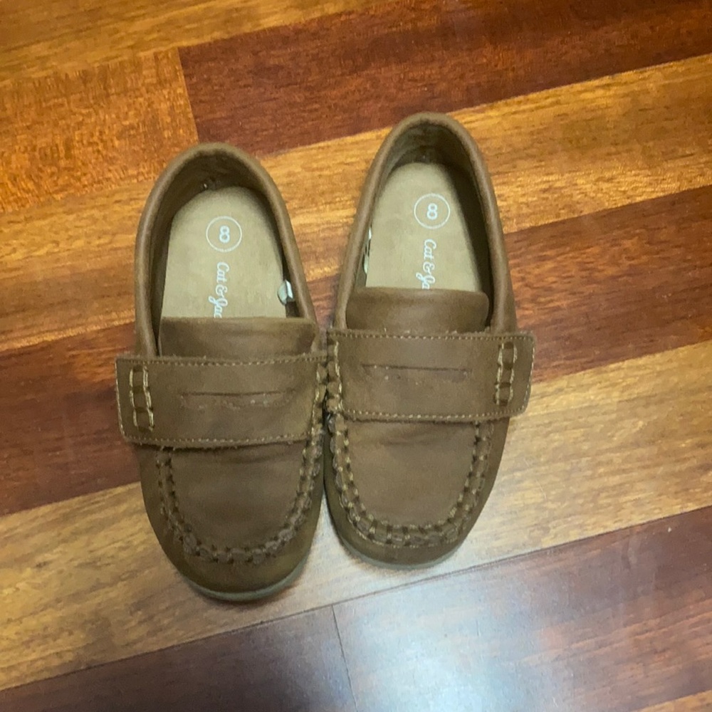 Boys brown Mocs